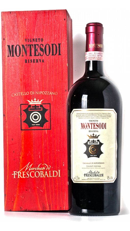 Chianti Rufina DOCG - Terra Electae - Montesodi Riserva - Magnum - Cassa di Legno - Nipozzano