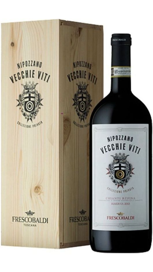 Chianti Rufina DOCG - Vecchie Viti Riserva - Magnum - Cassa di Legno - Nipozzano