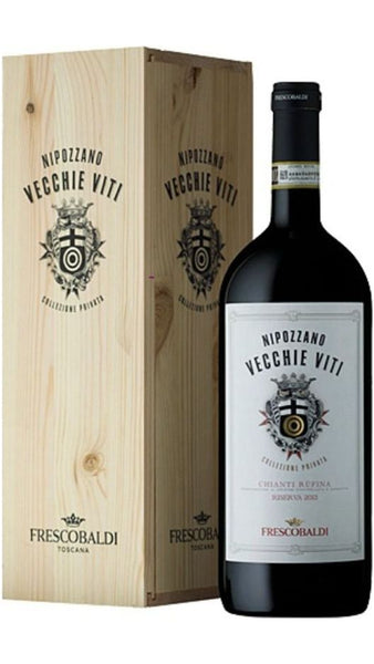Chianti Rufina DOCG - Vecchie Viti Riserva - Magnum - Cassa di Legno - Nipozzano