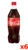 Coca Cola - Pet - Confezione lt 1 x 6 Bottiglie