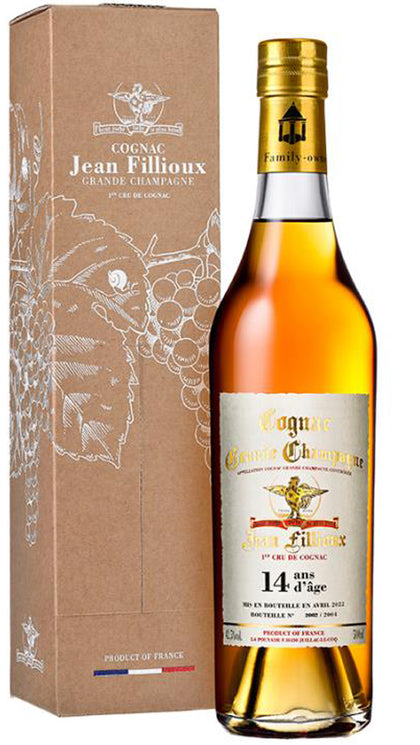 Cognac 14 ans d'âge - 70cl Eingepackt Limitierte Ausgabe - Jean Fillioux