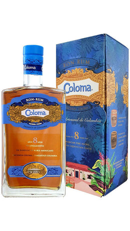 Coloma 8 anni - Spanish Rum - 70cl - Coffret