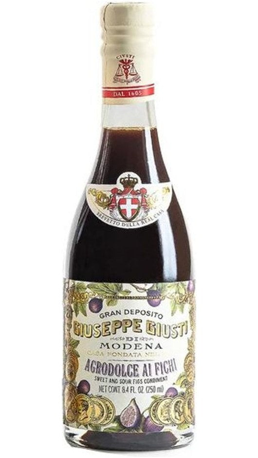 Condimento Agrodolce a Base di Frutta e Aceto 250ml - Fichi - Giuseppe Giusti