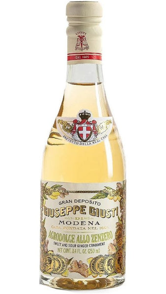 Condimento Agrodolce a Base di Frutta e Aceto 250ml - Zenzero - Giuseppe Giusti