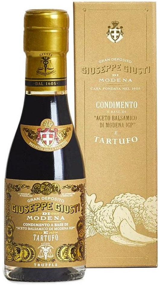 Condimento a Base di Aceto Balsamico di Modena IGP 100ml - Tartufo - Astuccio - Giuseppe Giusti