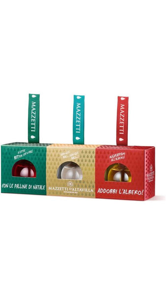 Confezione 3 Palline 30cl - Mazzetti