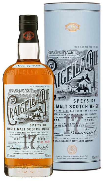 Craigellachie 17 YO -  Tubo 70cl - Craigellachie