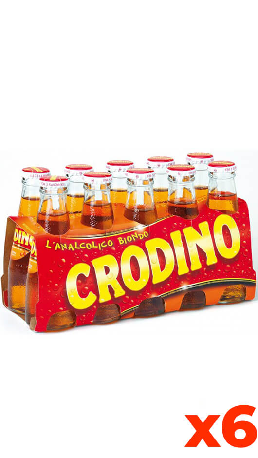 Crodino - Cluster da 10 Bouteilles - Emballage cl.10 x 6 Cluster
