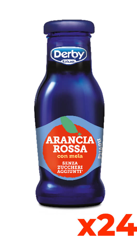 Derby Arancio Rosso - Senza Zucchero - Verpackung cl. 20 x 24 Flaschen