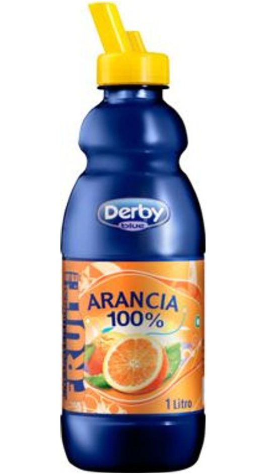 Derby Blue Orange 100% - Pet - Verpackung 1lt x 6 Flaschen