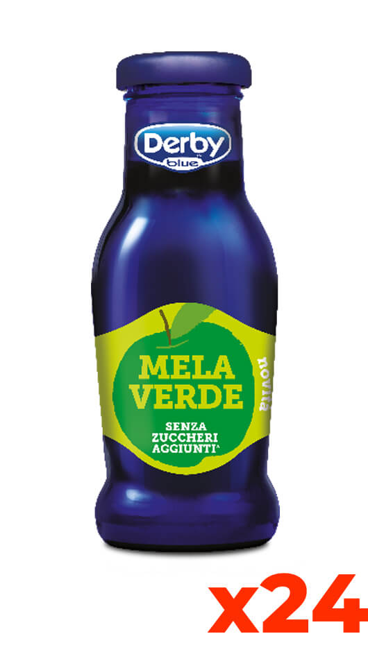 Derby Mela Verde - Senza Zucchero - Verpackung cl. 20 x 24 Flaschen