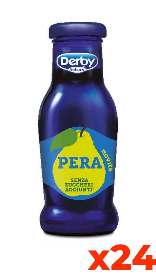 Derby Pera - Senza Zucchero - Verpackung cl. 20 x 24 Flaschen