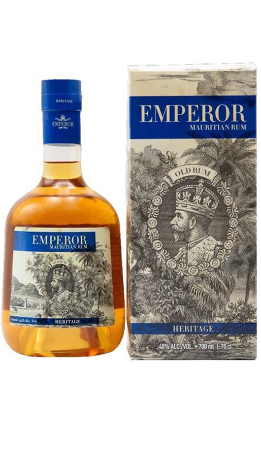 Emperor Heritage - Agricole e Melassa Rum - 70cl - Boxed