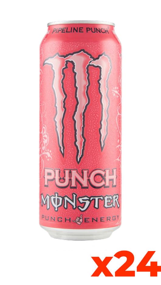 Energy Drink Monster Pipeline Punch - Verpackung 50cl x 24 Dosen