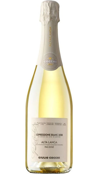 Spumante Alta langa DOCG Pas Dose Espressione Blanc - Cocchi
