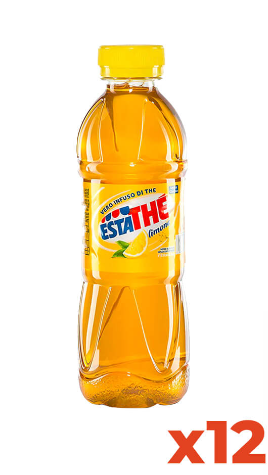 Estathe Citron - Pet - Emballage lt. 0.40 x 12 Bouteilles