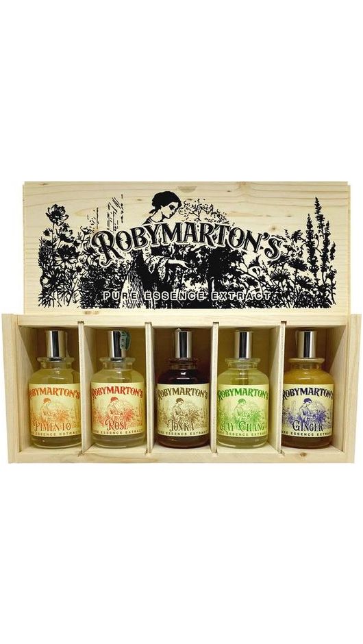 Estratti Spray per Cocktail - Cassa Mista 5 Bottiglie - Roby Marton