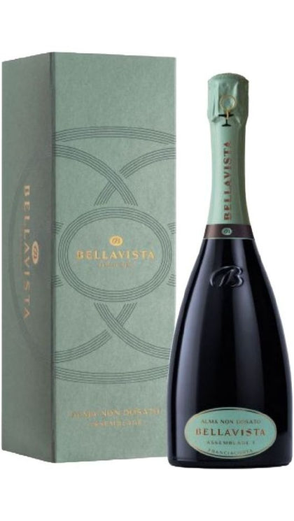 Franciacorta DOCG Grande Cuvée Alma Non Dosato - Coffret - Bellavista