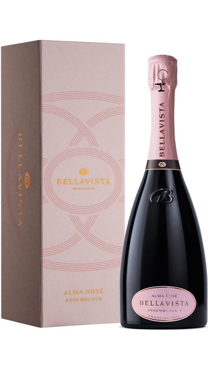 Franciacorta DOCG Grande Cuvée Alma Rosè - Magnum - Coffret - Bellavista