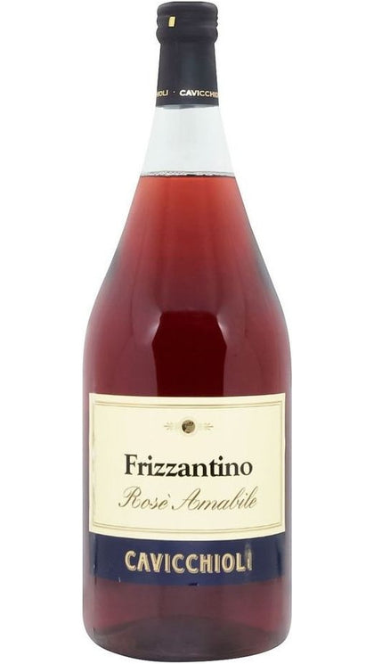 Vino Frizzante Rosato Amabile - Frizzantino - Magnum - Cavicchioli