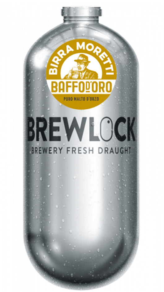 Barrel Moretti Baffo d'Oro Brewlock 20 Liters FS PET