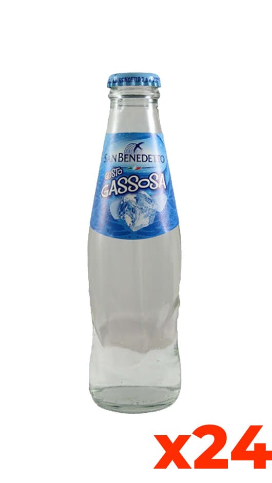 Gassosa San Benedetto - Confezione 18cl x 24 Bottiglie – Bottle of Italy
