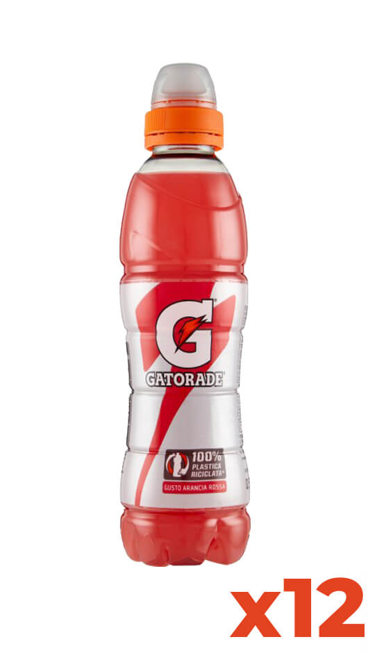 Gatorade Arancio Rosso Pet Package Cl 50 X 12 Bottles Gatorade arancio rosso pet package cl 50 x 12 bottles