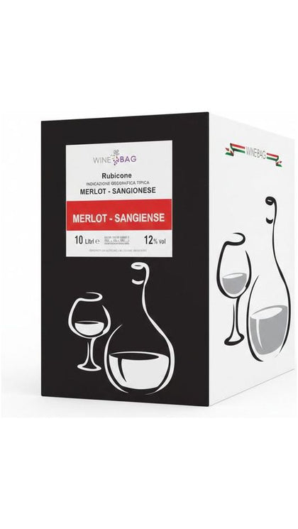 Merlot Sangiovese Rubicone IGT - Bag in Box - 10 Litri - Winebag