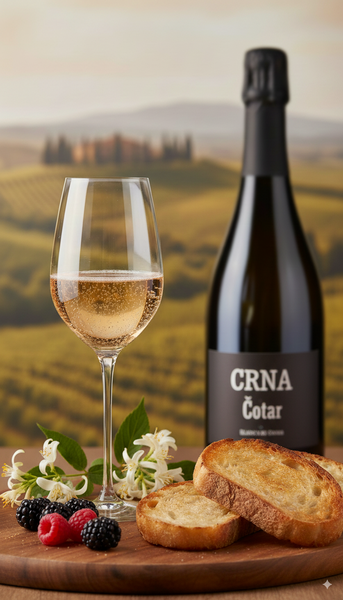 Spumante Crna Penina - Cotar