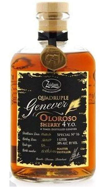 Genever Special N16 Quadruple Oloroso Sherry 4Yo 100cl - Zuidam Genever