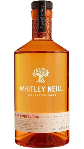 Gin Dry Blood Orange 70cl - Whitley Neill