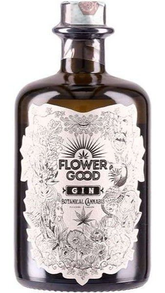 Gin Dry Botanical Cannabis 50cl - Flower Good