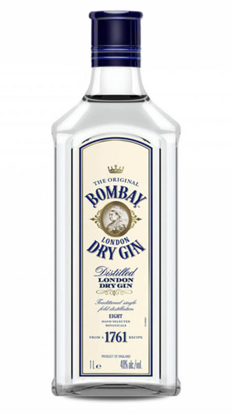 Gin Bombay Dry - 100cl Bottle of Italy