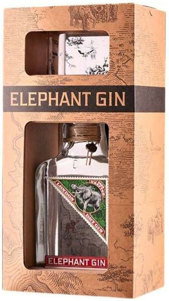 Gin London Dry Elephant Glass Pack 50cl - Astucciato - Elephant