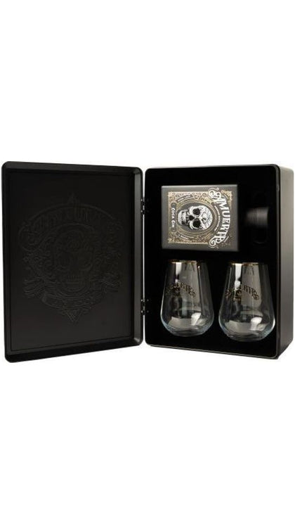 Gin Black 70Cl Metal Box - Amuerte