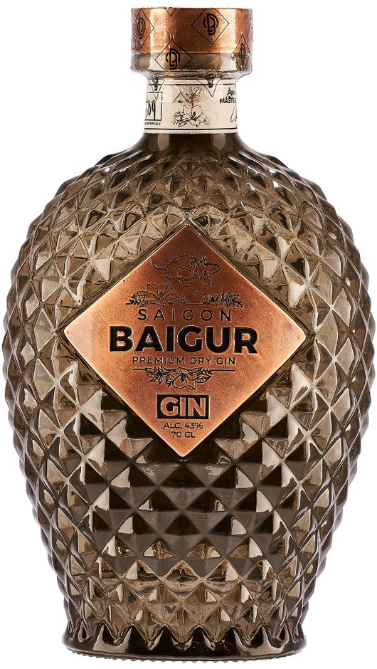 Gin Dry Saigon Baigur Big Size 1,75Lt - Saigon Baigur