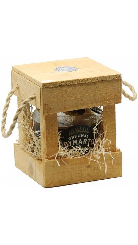 Gin Handcrafted 2lt - Astuccio in Legno - Roby Marton
