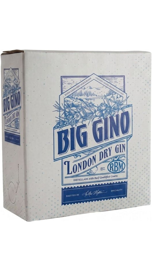 Gin London Dry Big Gino - Bag in Box - 5 Litri - Roby Marton