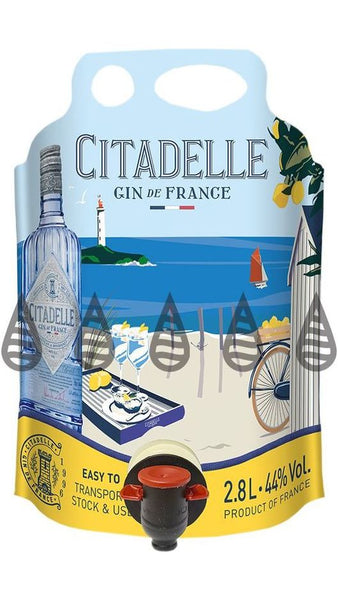 Gin Original Ecopouch 2,8Lt - Bag-in-Box - Citadelle