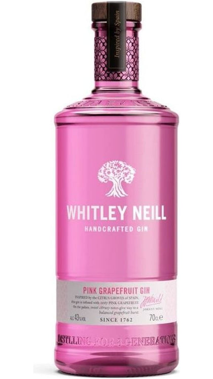Gin Pink Grapefruit 70cl - Whitley Neill