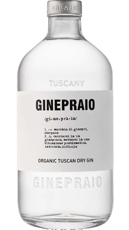 Ginepraio Organic Tuscan Dry Gin - 50cl