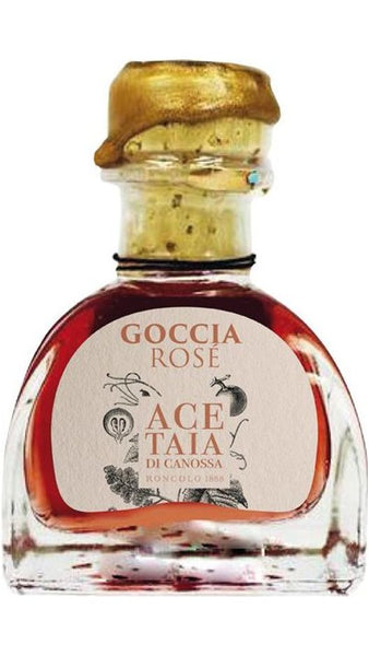Goccia Rosé - Condimento balsamico Invecchiato 5 anni 250ml - Acetaia Di Canossa