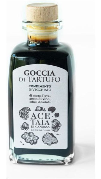 Goccia di Tartufo Condimento balsamico al tartufo ( Invecchiato 5 anni) da 250ml - Acetaia Di Canossa