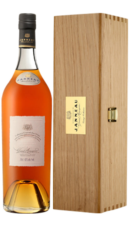 Grand Armagnac Janneau Millésimé 1989 - 70cl - Wooden Case