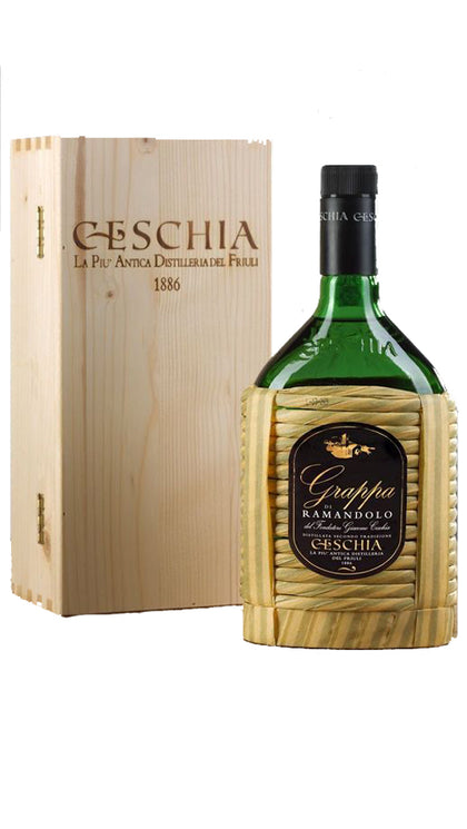 Grappa Ceschia Ramandolo Et.Nera 70cl Legno