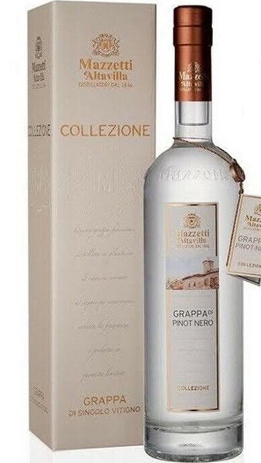 Grappa Mazzetti Pinot Nero Bianca 70cl Collezione