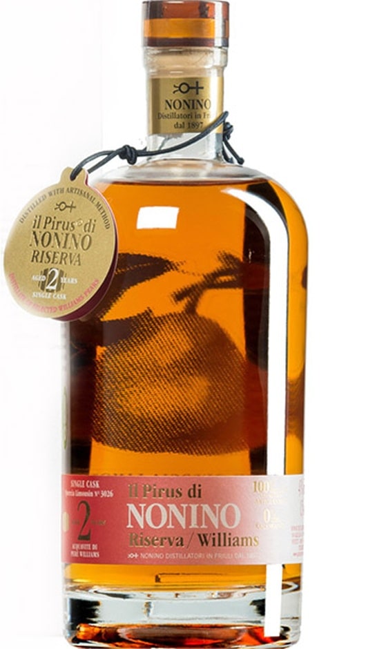 Grappa Nonino Pirus Ris. 2Y Pere Williams 50cl