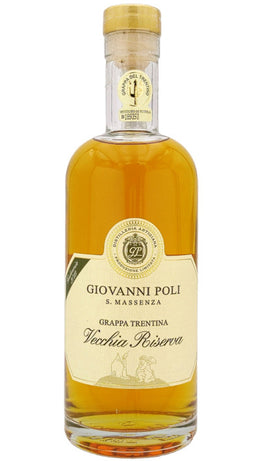 Grappa Trentina Vecchia Riserva 70cl - Giovanni Poli
