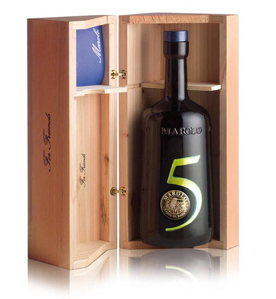 Grappa di Barolo 100cl - For Fiends - Cassa di Legno - Marolo