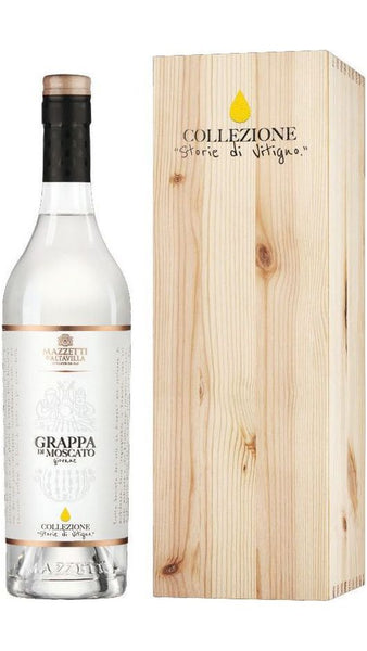 Grappa di Moscato 70cl - Astucciato - Storie di Vitigno - Mazzetti